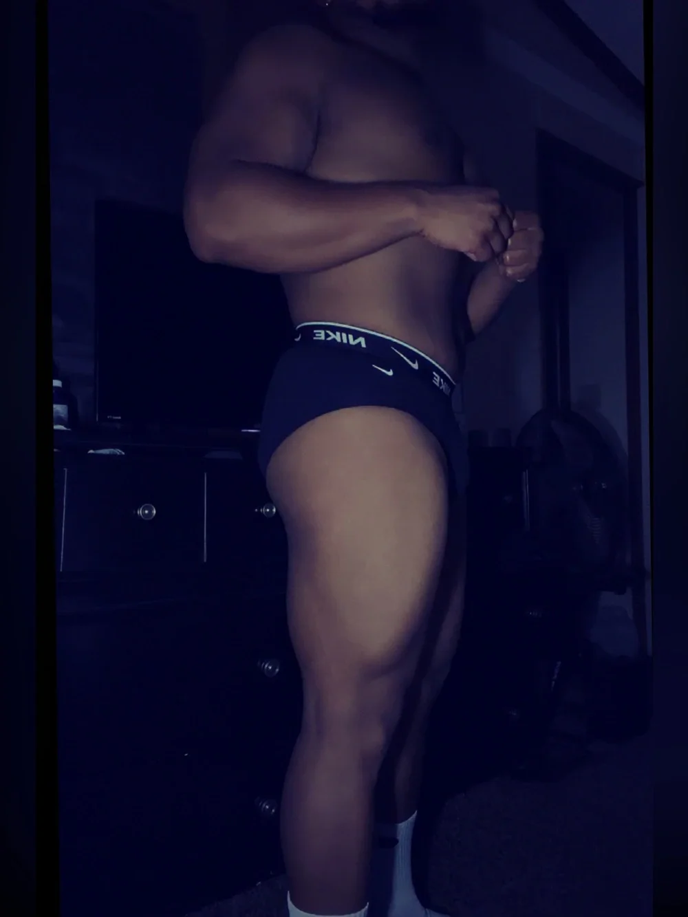 Nike Men's Brief with White Logo Waistband